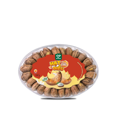 Hạt điều rang 160g DGfoods/Roasted cashew/HVNCLCL/hạt điều bình phước/ đặc sản cần thơ, Ăn chay mẫu Tết