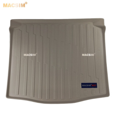 Thảm lót cốp xe ô tô Toyota Cross nhãn hiệu Macsim chất liệu TPV cao cấp màu be