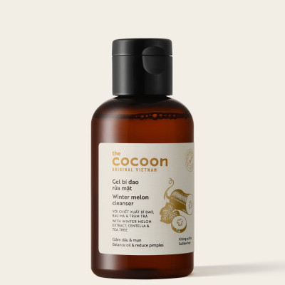 Gel bí đao rửa mặt the Cocoon140ml dùng cho da dầu, sạch mụn thuần chay