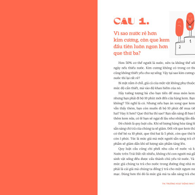 Vì Sao Nước Rẻ Hơn Kim Cương? – 48 Câu Hỏi “Xóa Mù” Kinh Tế Học