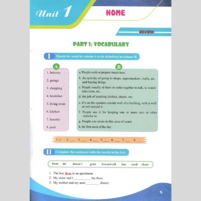 Bài Tập Bổ Trợ Toàn Diện Tiếng Anh Lớp 6