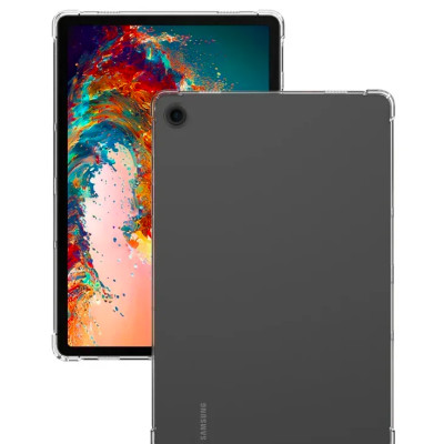 Ốp lưng trong suốt có gờ bảo vệ cho Samsung Galaxy Tab A9 , A9 Plus - hàng nhập khẩu