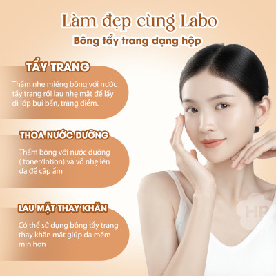 Bông Tẩy Trang Và Nước Tẩy Trang Nhanh Dành Cho Vùng Mắt Kissme Heroine Make (120 mL)