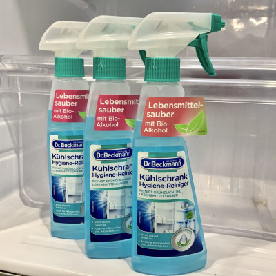 Xịt vệ sinh tủ lạnh  Dr BECKMANN - Nước vệ sinh tủ lạnh Dr BECKMANN của Đức - 250ml