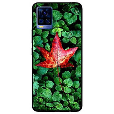 Ốp lưng dành cho Vivo V20 mẫu Lá Phong Đỏ