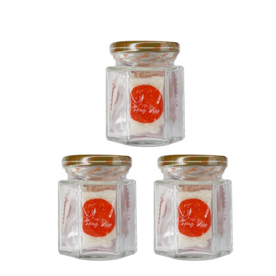 Yến Sào Song Việt - Combo Hộp giấy 3 hũ yến khô