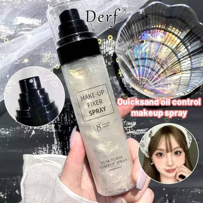 Xịt khóa Makeup Star Flash Make Up Spray 8 Hours Wear, Xịt giữ makeup cố định lớp trang điểm bắt sáng lâu trôi, hàng nhập khẩu