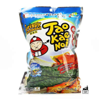  Snack rong biển Tao Kae Noi Crispy Seaweed vị Hải Sản 32g