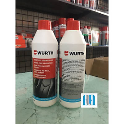 CHẤT BẢO DƯỠNG VẬT LIỆU DA KHÔNG CÓ DUNG MÔI WURTH 500ML