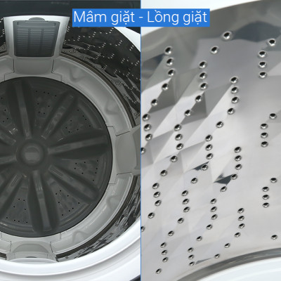 NA-F85A9BRV - Máy giặt cửa trên Panasonic 8.5 Kg không inverter NA-F85A9BRV - Hàng Chính Hãng [Chỉ Giao Tại HCM] 