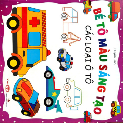 Combo Bộ sách Bé Tô Màu Sáng Tạo - Bộ 8 cuốn (Tặng hộp màu bất kỳ)