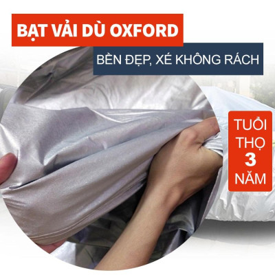  Bạt vải dù oxford bảo vệ xe ô tô từ 4- 7 chỗ phủ trùm kín cao cấp , áo trùm oto, xe bán tải, xe sedan, hatchback  