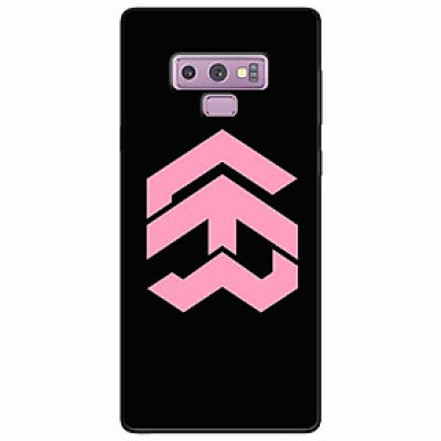 Ốp lưng in cho Samsung Note 9 Mẫu Năm Đen Hồng