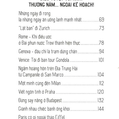 Châu Âu Cứ Mơ Mộng Và Lên Đường