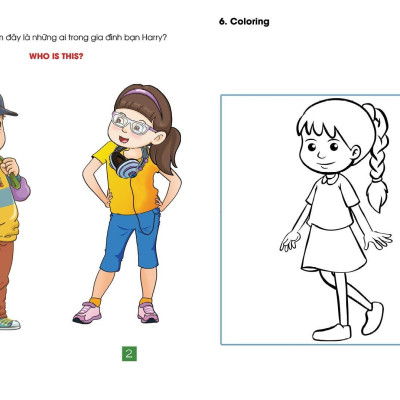 I Can My Family - sách học tiếng Anh cho trẻ mầm non