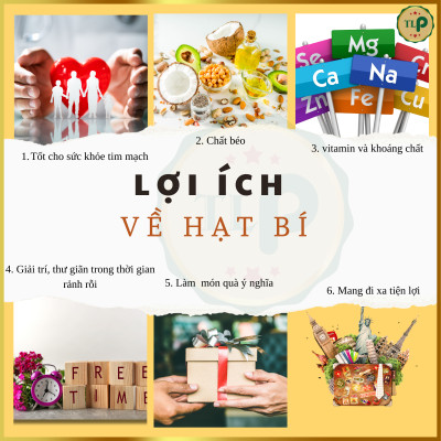 HẠT BÍ TRẮNG TÂN LỘC PHÁT BỊCH 250G