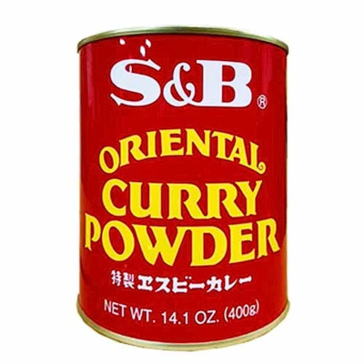 Bột Cà Ri Spicy Curry Powder {S&B} Nhật Bản hộp 400G