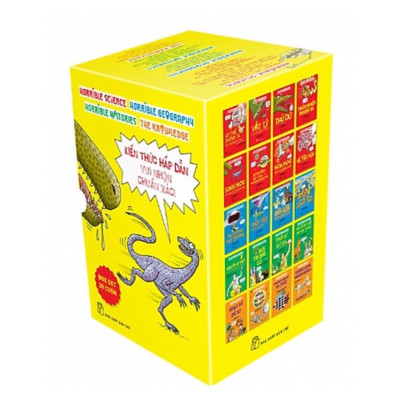 Kiến thức hấp dẫn - Vui nhộn chuẩn xác - box set 20 cuốn - HorribleScience, Horrible Geography, Horrible Histories, The Knowledge
