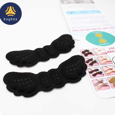Lót gót giày 4D hình cánh bướm có mặt gai silicone chống trầy rách da và chống tuột gót chân - buybox - BBPK70