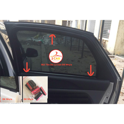 Rèm Che Nắng Honda City 2010 2014 2022, Rèm Chắn Nắng Nam Châm Cho Xe ô tô, Bộ 4 Tấm, có nam châm