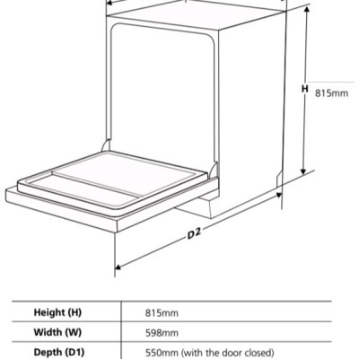 Máy Rửa Chén Âm Toàn Phần KAFF KF-BISW12 - 14 Bộ - Hàng Chính Hãng
