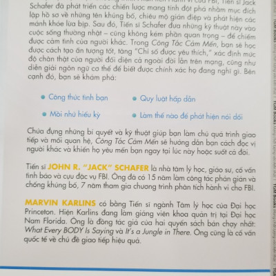 Công Tắc Cảm Mến - Cẩm Nang Của Cựu Nghiệp Vụ FBI
