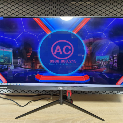 Màn hình máy tính LCD VSP VL24 Cong Full Viền (1920x1080, 75Hz, HDMI, VGA) - Hàng Chính Hãng
