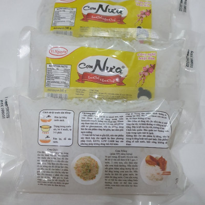 Combo 6 Gói Cơm Nưa Vị Nguyên Das Keto 240g