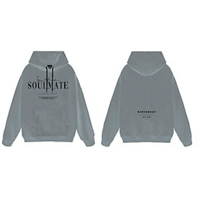 Áo Hoodie RANV RBAE SOULMATE Xám