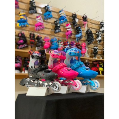 [ Tặng Kèm Full Bộ Phụ Kiện Patin] Giày Patin Bánh Đèn Siêu Sáng Cho Trẻ Em Flying Eagle L8