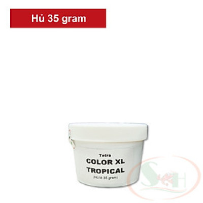 Thức ăn cá TetraColor XL Tropical Granules (Tetra Color) cám chìm tăng màu bể cá cảnh thủy sinh
