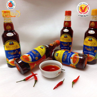 Nước mắm Cốt Kim Hoa Phú Quốc 40 đạm chai nhựa 500ml