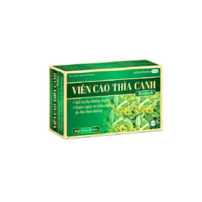 Viên Cao Thìa Canh Roxtech - Hộp 30 viên - hỗ trợ giảm đường huyết, giúp giảm nguy cơ biến chứng do đái tháo đường