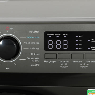 Máy giặt Casper Inverter 8 kg WF-8VG1 - Hàng chính hãng - Chỉ giao HCM