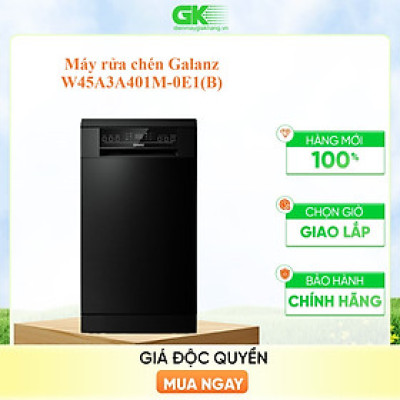 Máy Rửa Chén Galanz W45A3A401M-0E1(B) 1850W - Chỉ Giao HCM