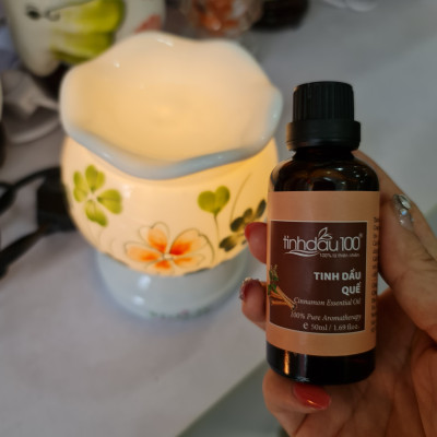 TINH DẦU QUẾ - HƯƠNG THƠM ÂM ÁP, KHỬ MÙI HÔI - 50ml