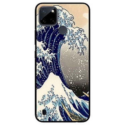 Ốp lưng dành cho Realme C21Y - C25Y mẫu Sóng Biển Nhật