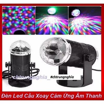 1 ĐÈN LED TRANG TRÍ VŨ TRƯỜNG NHẤP NHÁY THEO NHẠC NHIỀU MÀU SẮC CỰC ĐẸP 