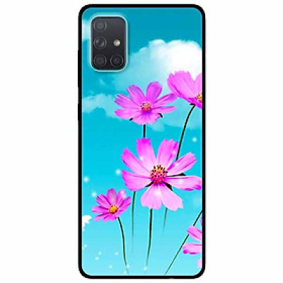 Ốp lưng dành cho Samsung A71 mẫu Hoa Tím Bầu Trời