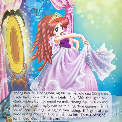 Sách Truyện Kể Ngày Xửa Ngày Xưa - Nàng Bạch Tuyết Và Bảy Chú Lùn