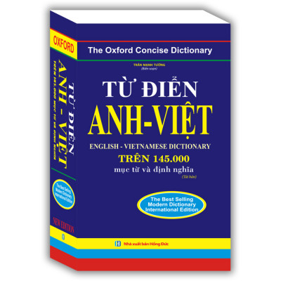 Từ Điển Anh - Việt Trên 145.000 Mục Từ Và Định Nghĩa (Bìa Mềm) (Tái Bản)
