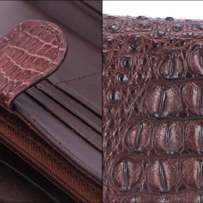 Ví Nữ Huy Hoàng HT3219 (10.5 x 19 cm) - Nâu Đất