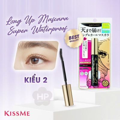 Mascara Vuốt Dài Và Cong Mi Không Lem Trôi Kissme Heroine Make (Không Vỏ Hộp)