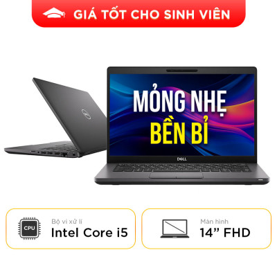 Dell Latitude 5400, Core i5 8365U, RAM8GB, SSD 256GB Nvme - Hàng Chính Hãng