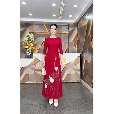 Đầm giả áo dài - Y1820 - Thương hiệu Zonbig