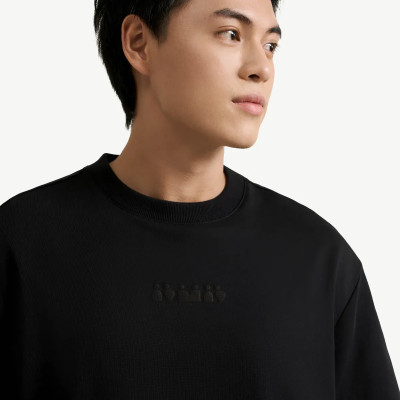 Áo thun ngắn tay S Cafe thêu (Coffee Lovers seri 4) . Form Loose - ROUTINE 10F24TSS003 | ROUTINE CÀ MAU