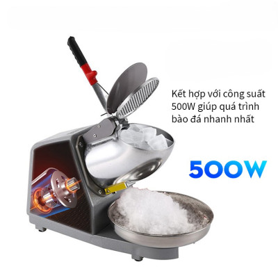 Máy Bào Đá Tuyết Mịn Đa Năng Làm Các Món Sinh Tố Đá Dầm - Hàng Nhập Khẩu