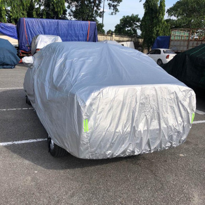 Bạt che ô tô 3 lớp thông minh cao cấp , bạt phủ trùm xe hơi 4 - 7 chỗ chống nước, chống xước, bạt vải dù oxford