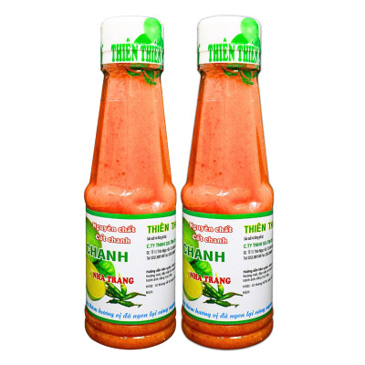 Muối Ớt Chanh Đỏ Chấm Hải Sản Nha Trang 250g Thiên Thiên Food
