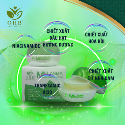 Kem hỗ trợ mờ nám OHB MELASMA TREATMENT CREAM 50g.